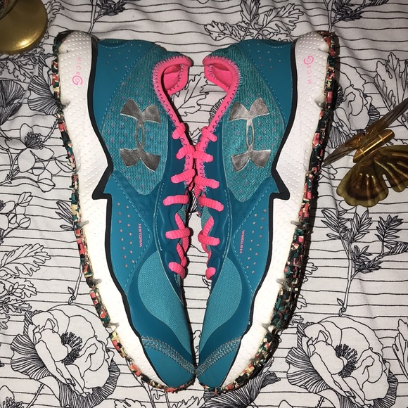 RARE Under Armour® Storm Shock Micro G Neo Mantis Heat Gear Running Shoes - Picture 7 of 15